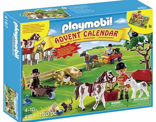 Playmobil 4167 Advent Calendar Pony Farm