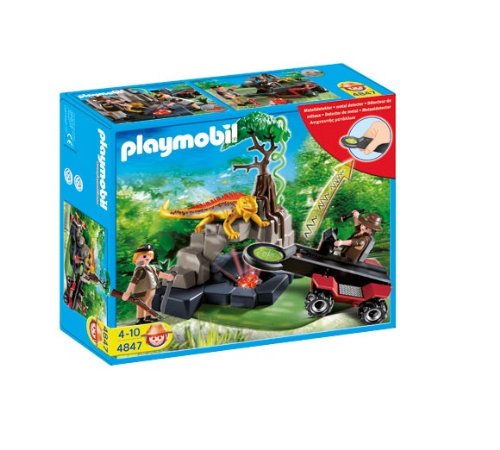Playmobil 4847 Treasure Hunter with Metal Detector