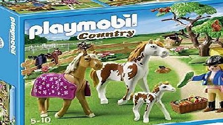 Playmobil 5227 Country Pony Farm Paddock with Horses and Pony