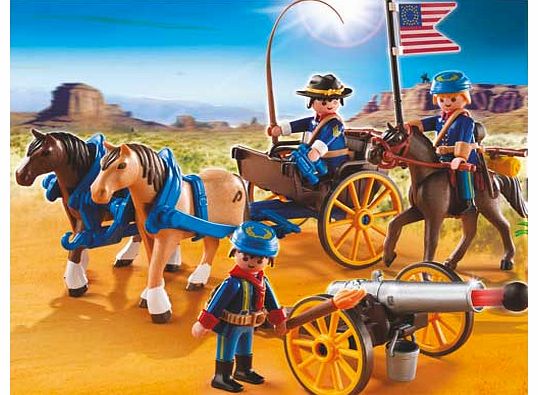 Playmobil 5249 Horse-drawn Carriage with Cavalry