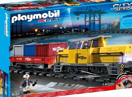 Playmobil 5258 City Action Remote Control (RC) Freight Train
