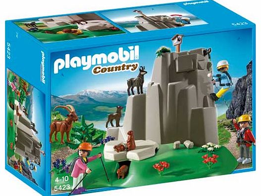 Playmobil 5423 Rock Climbers with Mountain Animals