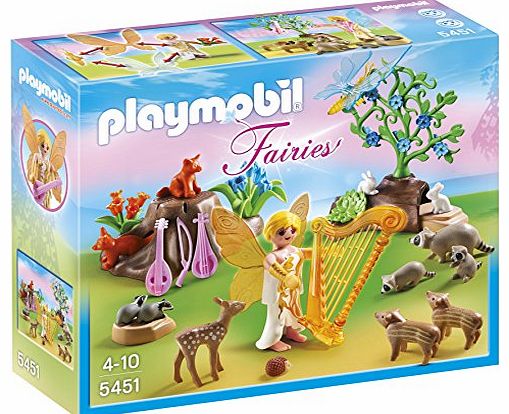 Playmobil 5451 Music Fairy with Woodland Creatures