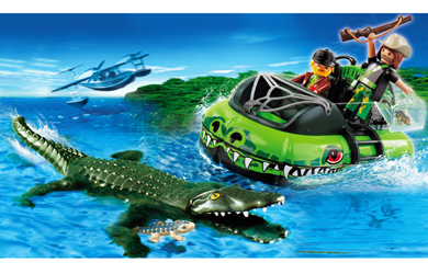 Alligator Surveillance Hovercraft 4446