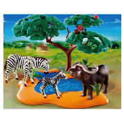 PLAYMOBIL Buffalo with Zebras