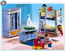 Playmobil - Childrens Bedroom 5328