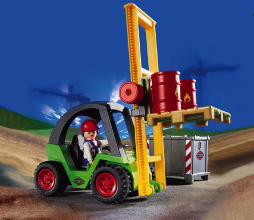 Playmobil Construction Fork Lift Truck