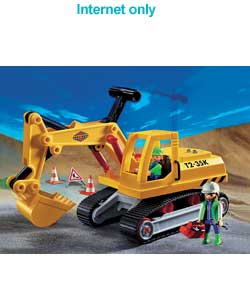 playmobil Excavator Truck