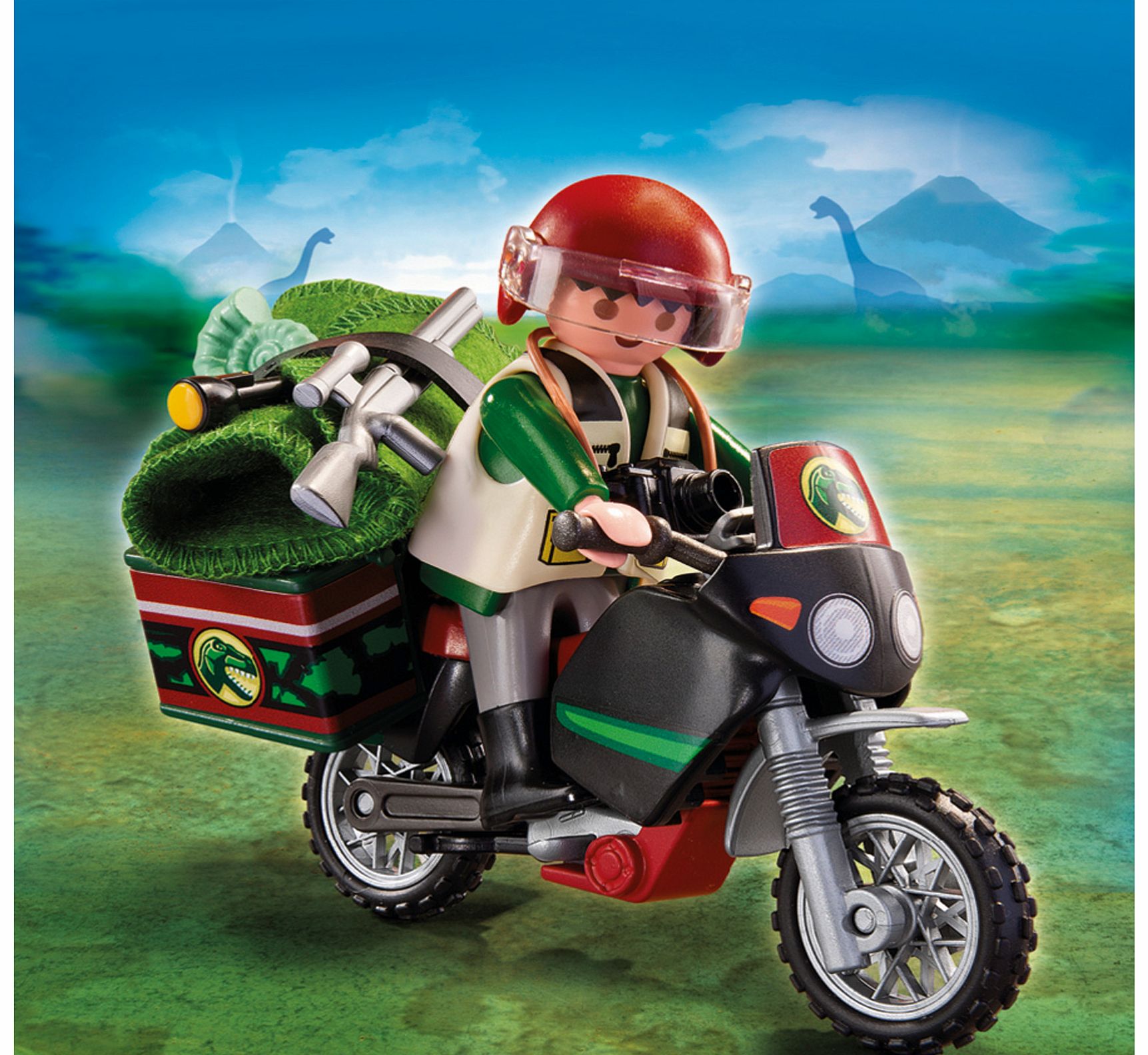 PLAYMOBIL Explorer With Motorcycle 5237