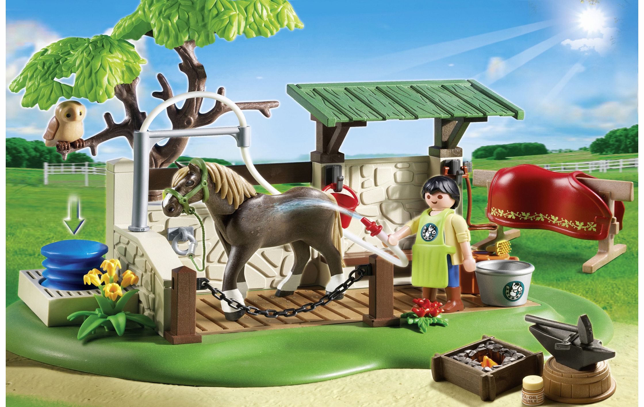 PLAYMOBIL Horse Care Station 5225