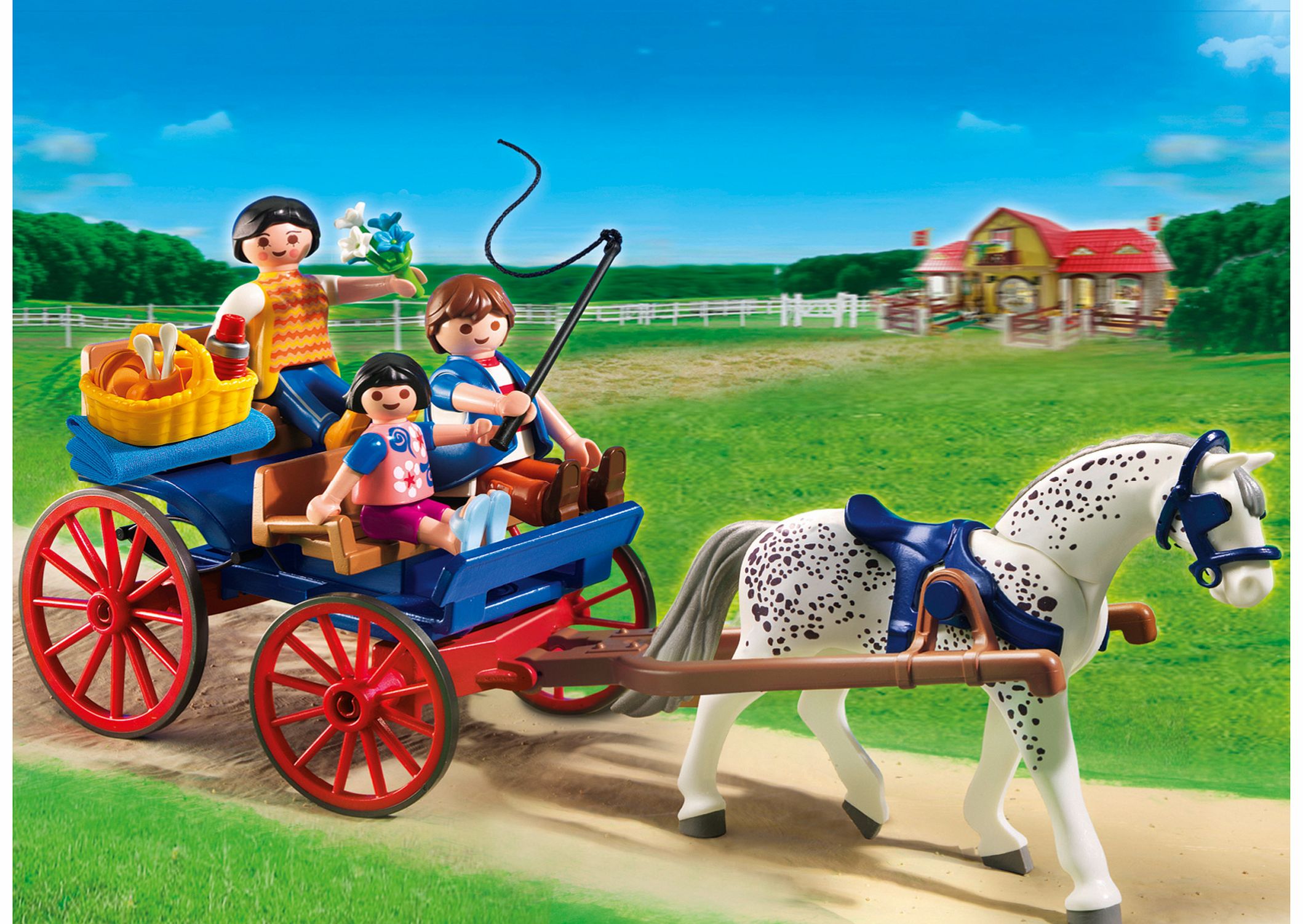 PLAYMOBIL Horse-Drawn Carriage 5226