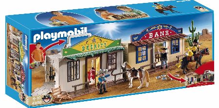 PLAYMOBIL My Take Along Western City 4398