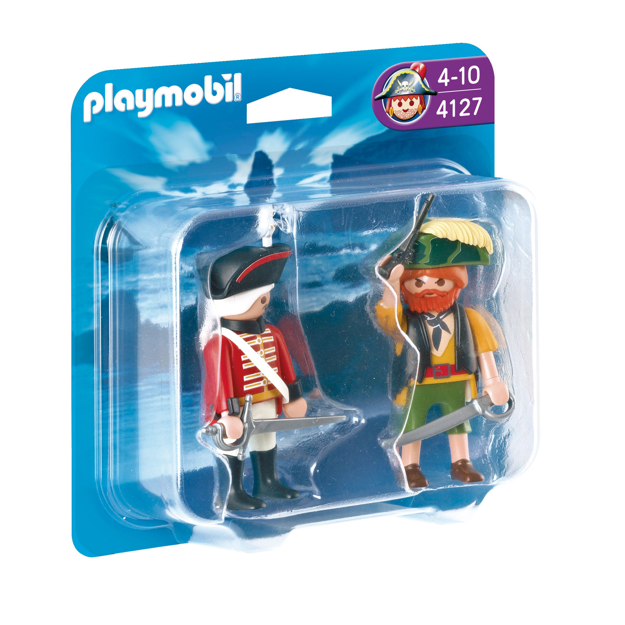 PLAYMOBIL Pirate and Redcoat Soldier Duo Pack 4127
