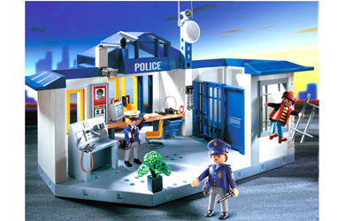 playmobil Police Station with Jail