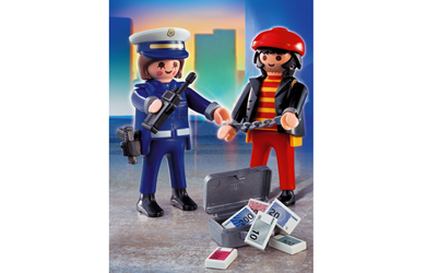 Police with Thief 4269