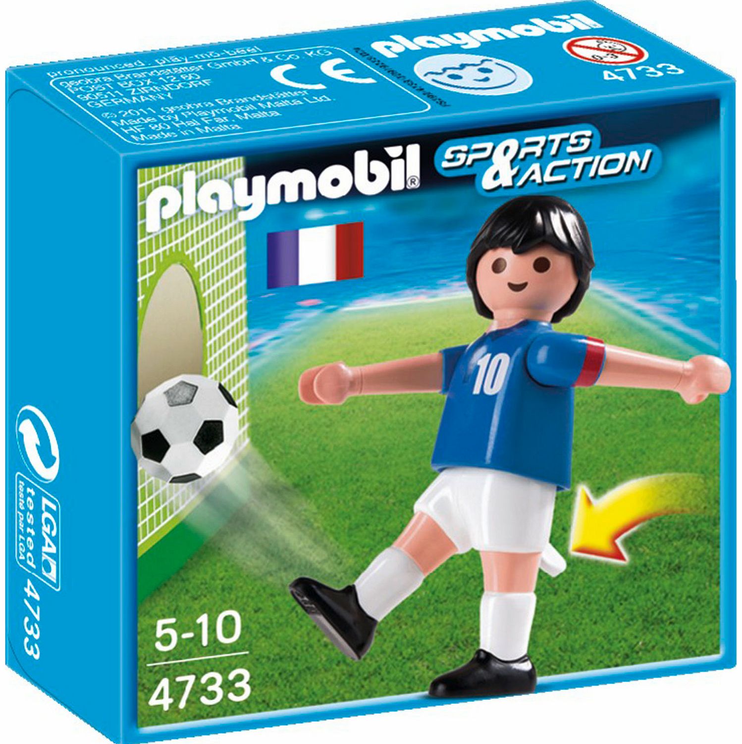 PLAYMOBIL Soccer Player - France 4733
