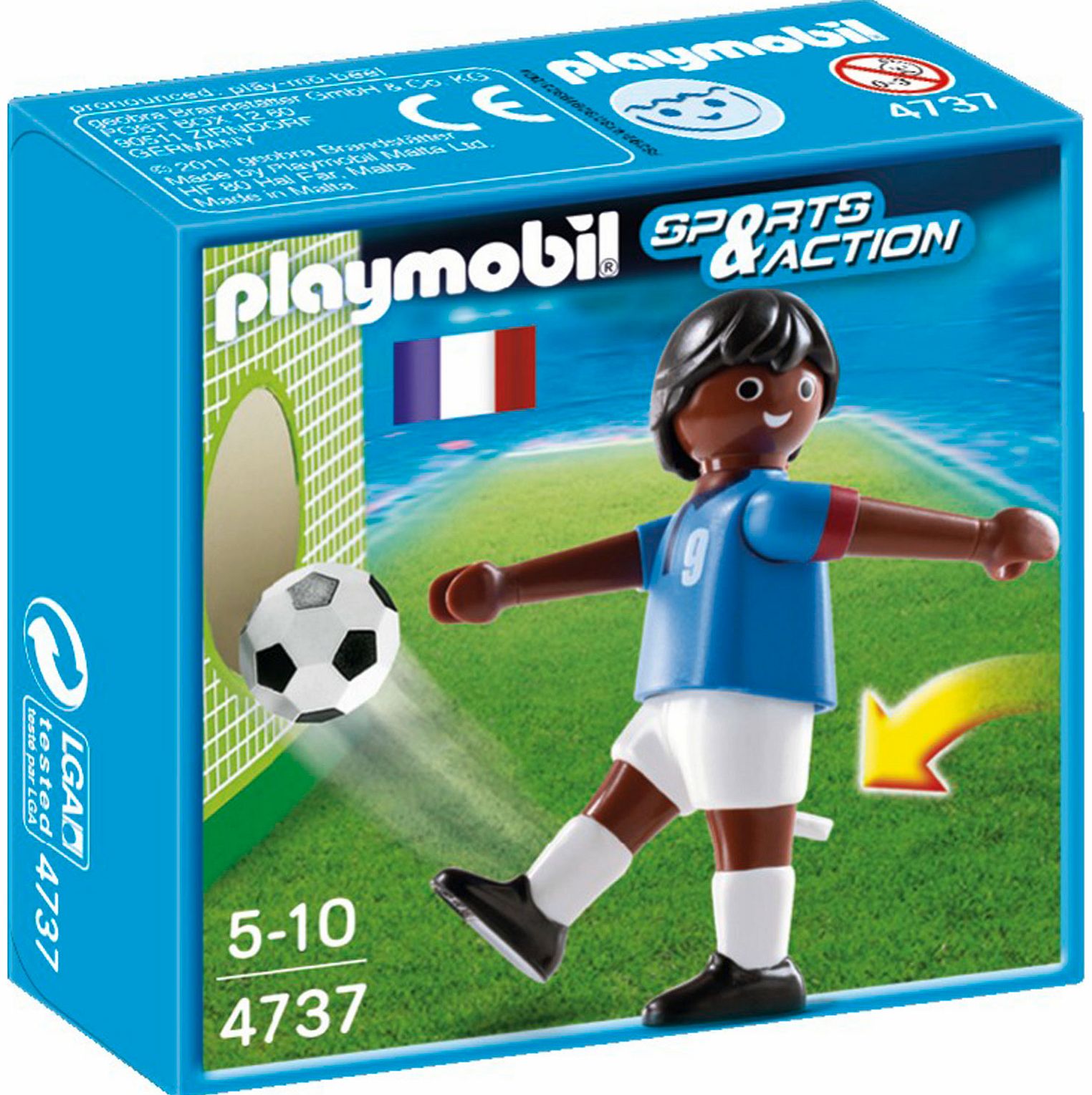 PLAYMOBIL Soccer Player - France 4737