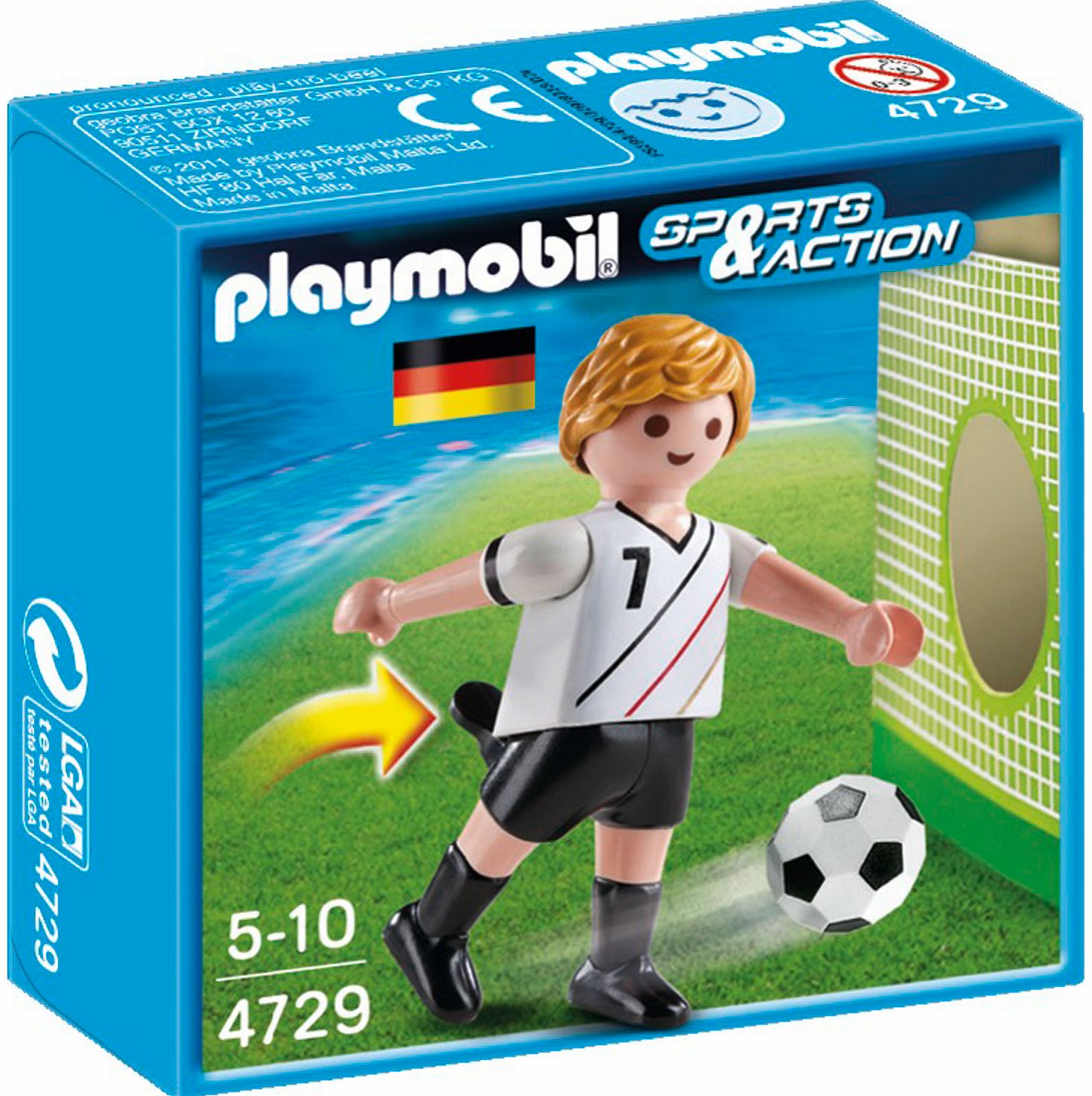 PLAYMOBIL Soccer Player - Germany 4729