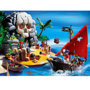 Playmobil Take Along Pirate Island (5804)