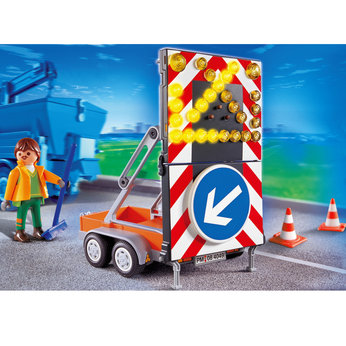 Playmobil Trailer with LED Lights