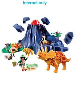 playmobil Triceratops Island