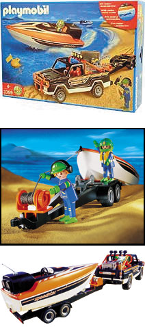 Playmobil - Truck with Powerboat 3399