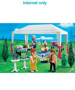 playmobil Wedding Guests and Tent
