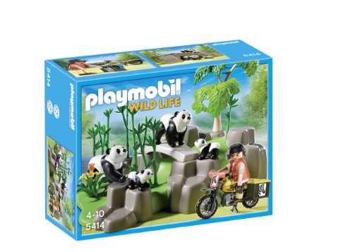 Playmobil Wild Life 5414 Pandas in Bamboo Forest