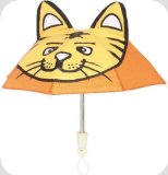 Playshoes Dolls Umbrella orange Cat