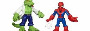 Heroes - Marvel - Super Hero Adventures - Spider-Man amp; Lizard - 37932
