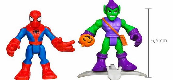 Super Hero Adventures Spider-Man and Rhino Double Pack