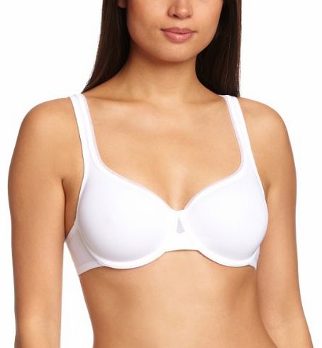 Playtex Absolut Comfort T-Shirt and Seamless Womens Bra White 34E