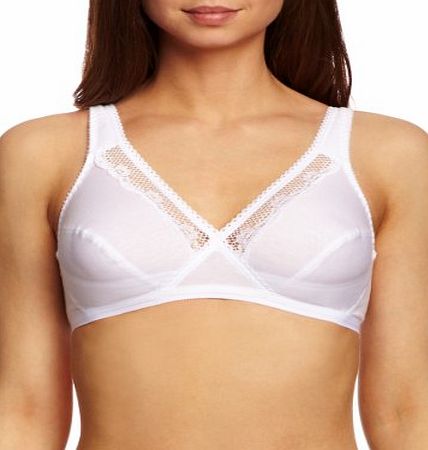 Playtex Cross Your Heart Womens Bra 4771 White - 38C