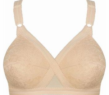 Womens Cross Your Heart Soft Bra 556 42 C skin