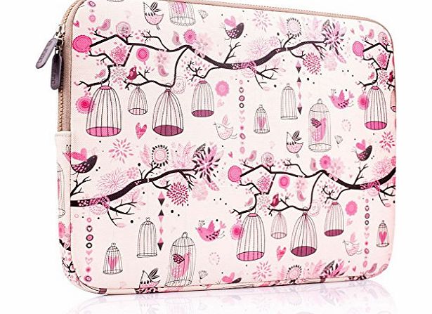 Plemo  Homage to Freedom Neoprene 14 Inch Laptop / Notebook Computer Sleeve Case Bag Cover, Pink
