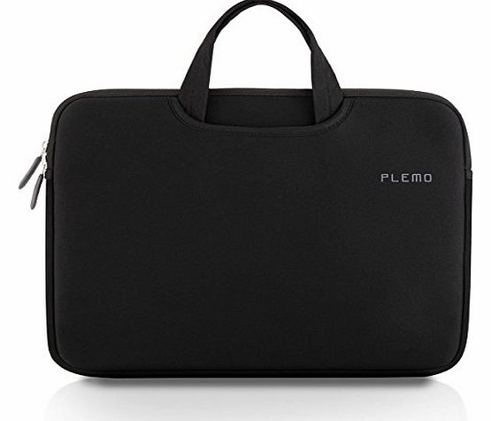  Nylon Lycra Fabric 13-13.3 Inch Laptop / Notebook Computer / MacBook / MacBook Pro / MacBook Air Case Briefcase Bag Pouch Sleeve, Black