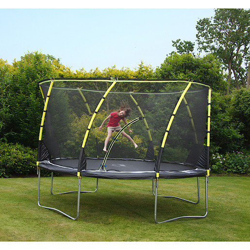 Plum 12 Foot Whirlwind Trampoline and 3G Enclosure