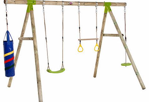 Capuchin Wooden Pole Swing Set
