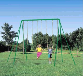 Galvanised Swing Series - Adult Swing