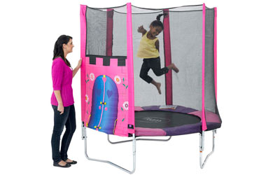 Plum Palace 6ft Trampoline and Enclosure