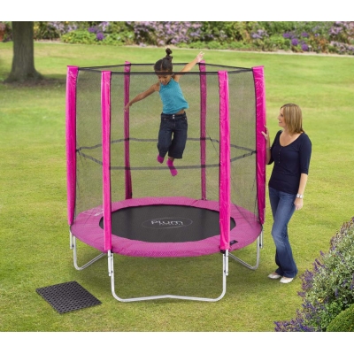 Plum Products 6ft Trampoline and Enclosure Pink 69158