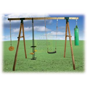 Mandrill Wooden Pole Activity Set