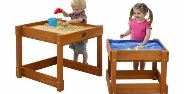 Plum Sandy Bay Wooden Sand Pit and Water Table,