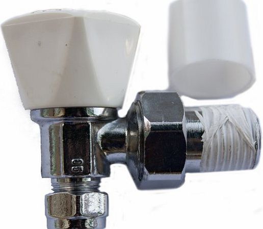 Plumb Pak Plumb 8mm Pak Angled Radiator Valve