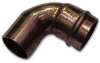 Plumbworld 90 Degree Street Elbow (Copper x Copper) 22mm (Pack of 25)