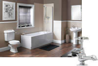 Plumbworld Amberley Traditional Bathroom Suite