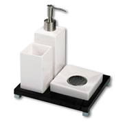 Plumbworld City Three piece bathroom set