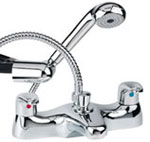 Plumbworld Como Bath Shower Mixer Tap and Kit