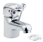 Plumbworld Como Single Lever Mono Basin Mixer Tap with Side Operation PUW