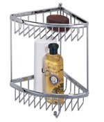 Plumbworld Madison Double Corner Basket